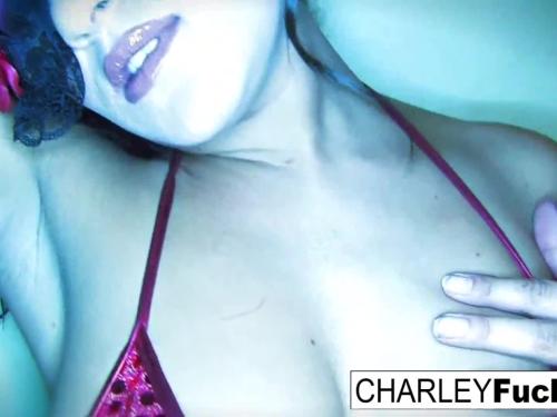 Charley Wears Some Sexy Lingerie And Stockings Hqporner